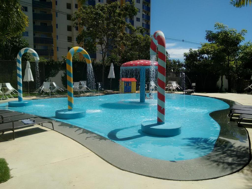 Le Jardin Hotel Com Promocao Em Outros Parques Caldas Novas Exteriör bild