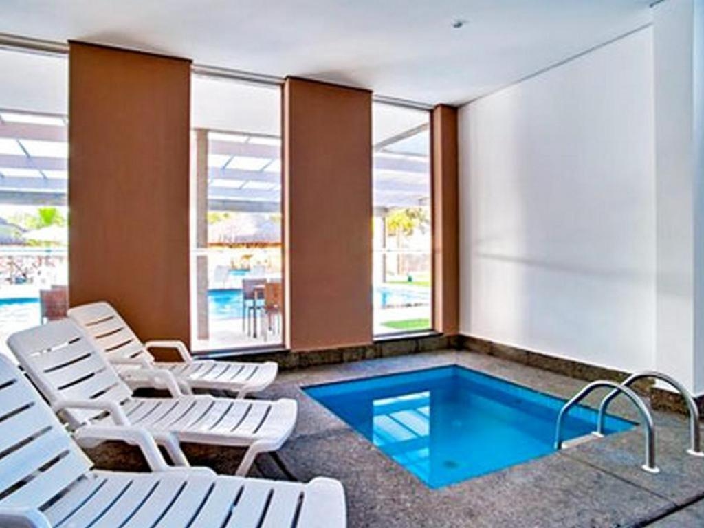 Le Jardin Hotel Com Promocao Em Outros Parques Caldas Novas Exteriör bild