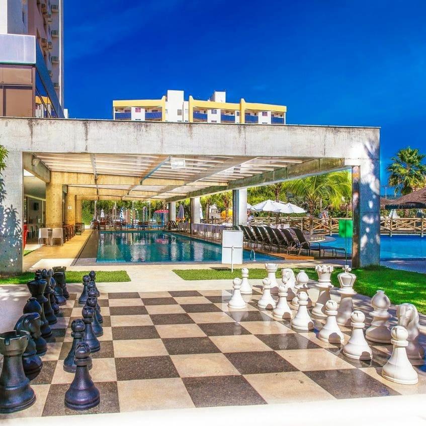 Le Jardin Hotel Com Promocao Em Outros Parques Caldas Novas Exteriör bild